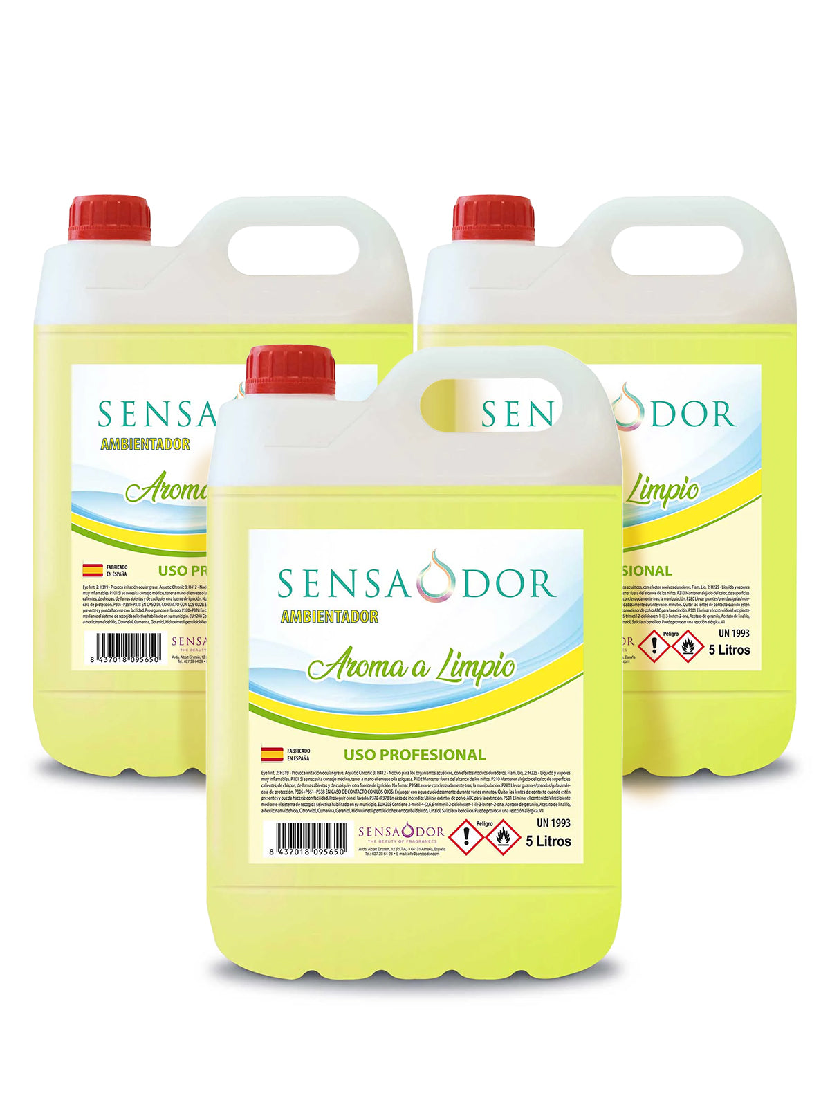 AMBIENTADOR CON OLOR A AROMA A LIMPIO 5L