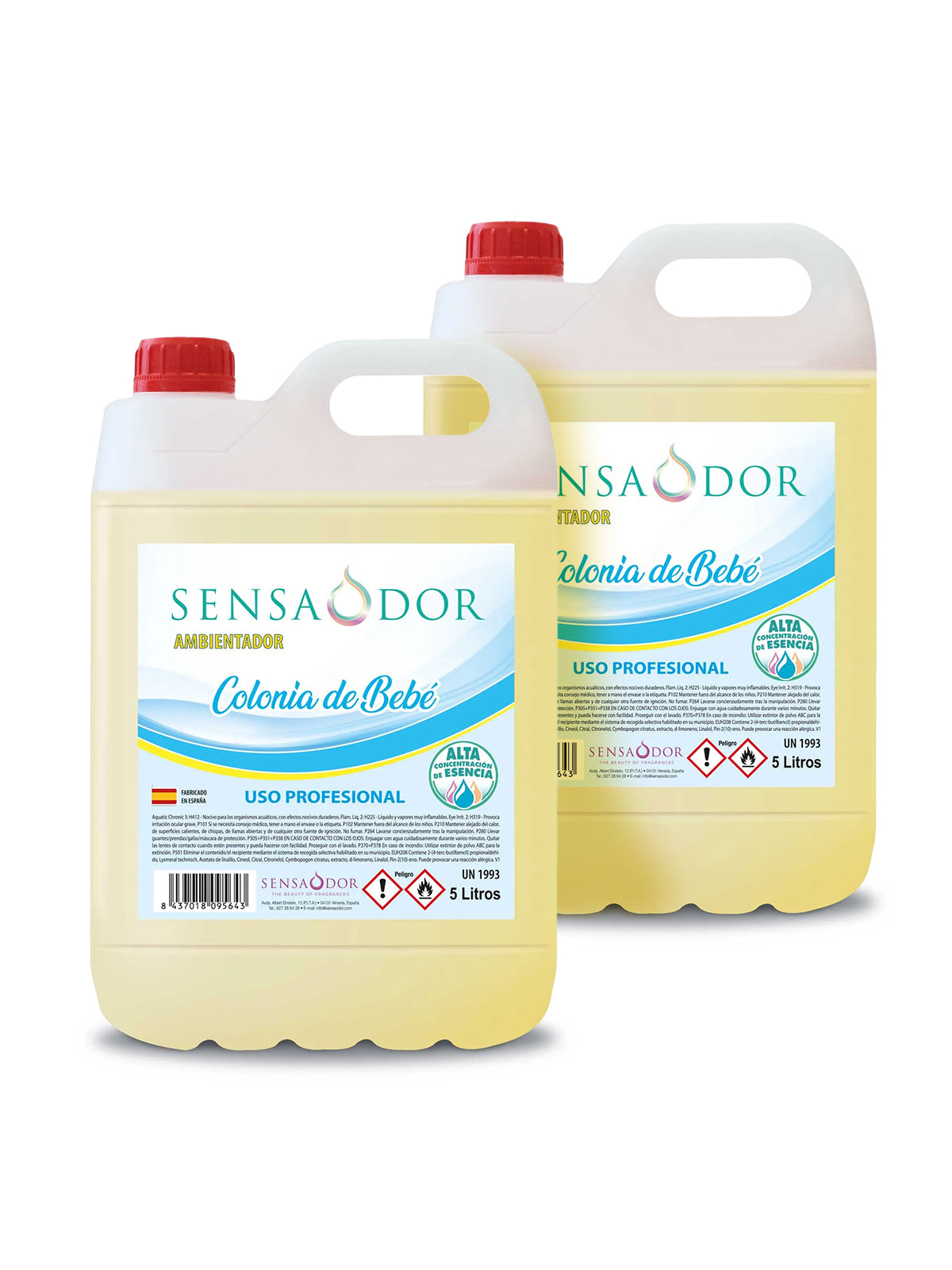 AMBIENTADOR CON OLOR A COLONIA DE BEBÉ 5L
