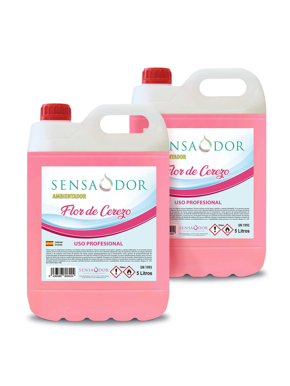 AMBIENTADOR CON OLOR A FLOR DE CEREZO 5L