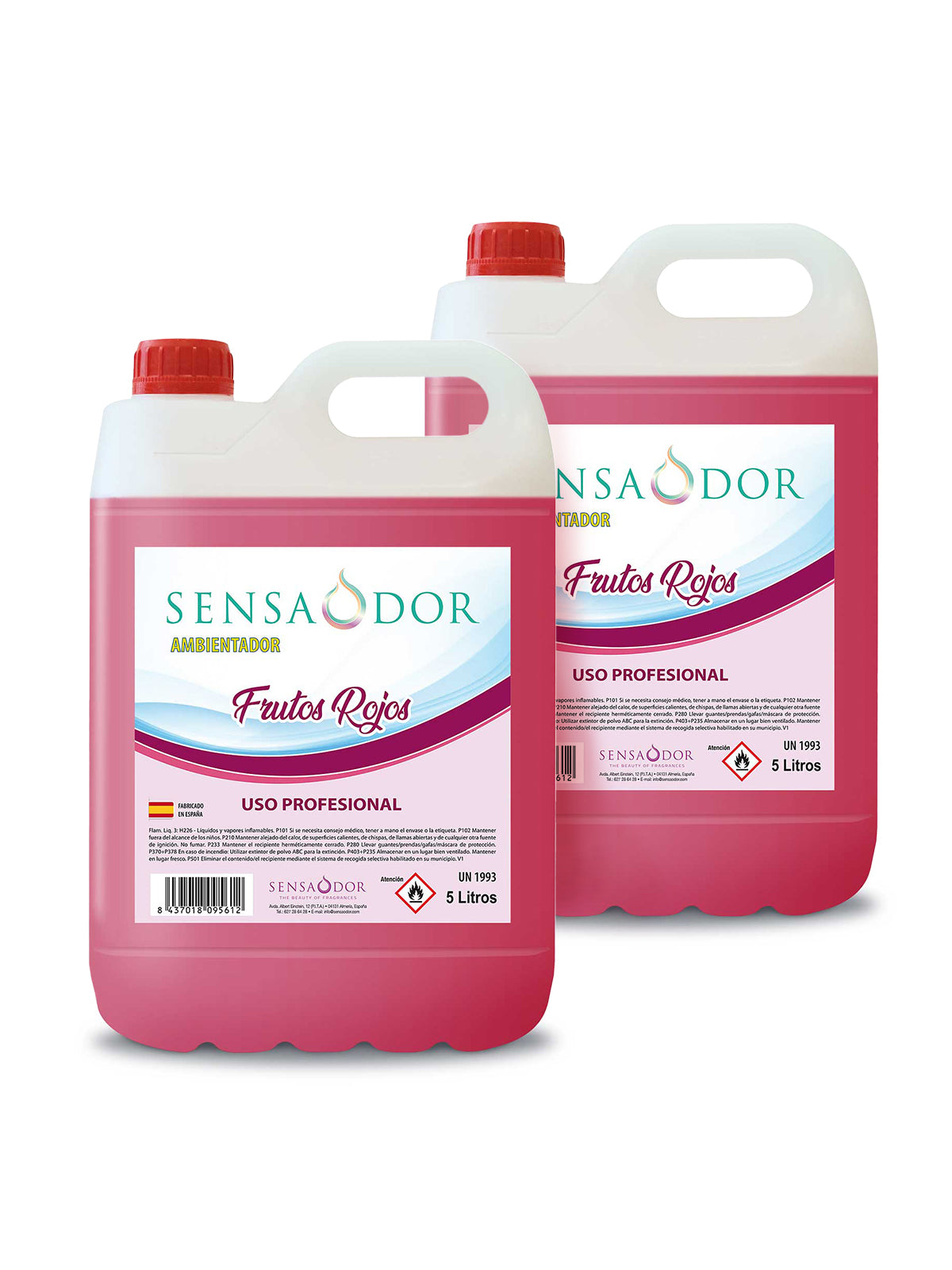 AMBIENTADOR CON OLOR A FRUTOS ROJOS 5L