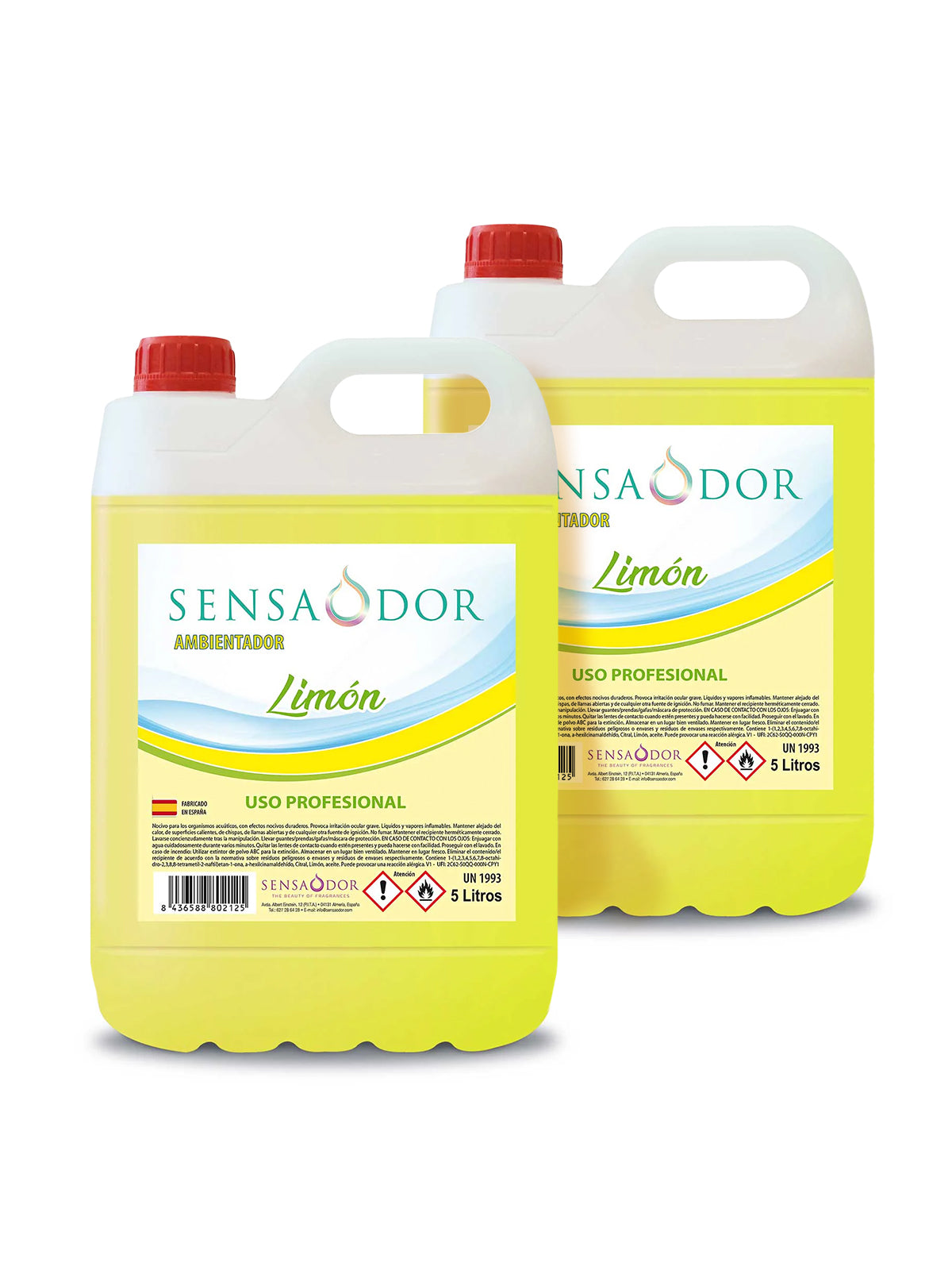 AMBIENTADOR CON OLOR A LIMÓN 5L