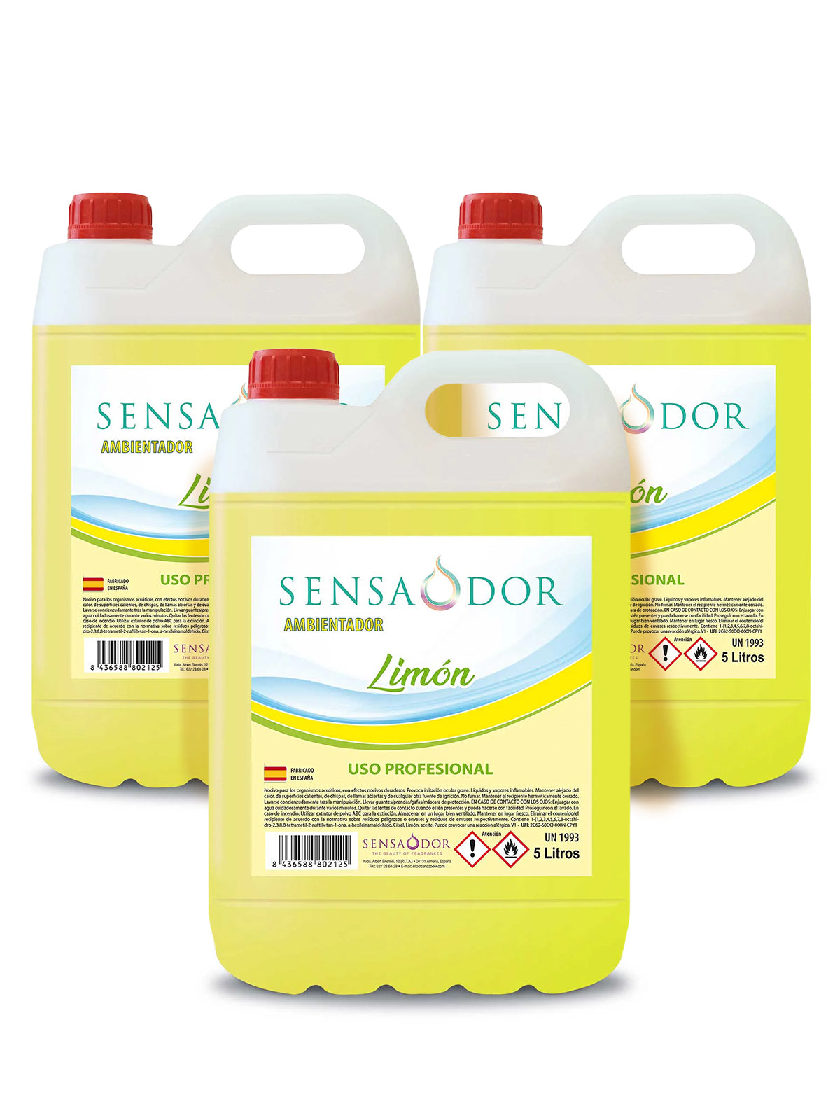 AMBIENTADOR CON OLOR A LIMÓN 5L