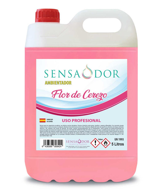 AMBIENTADOR CON OLOR A FLOR DE CEREZO 5L