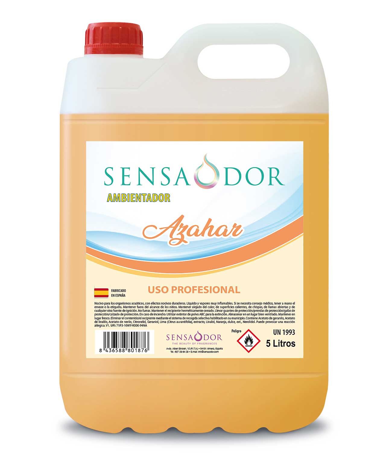 AMBIENTADOR CON OLOR A AZAHAR 5L