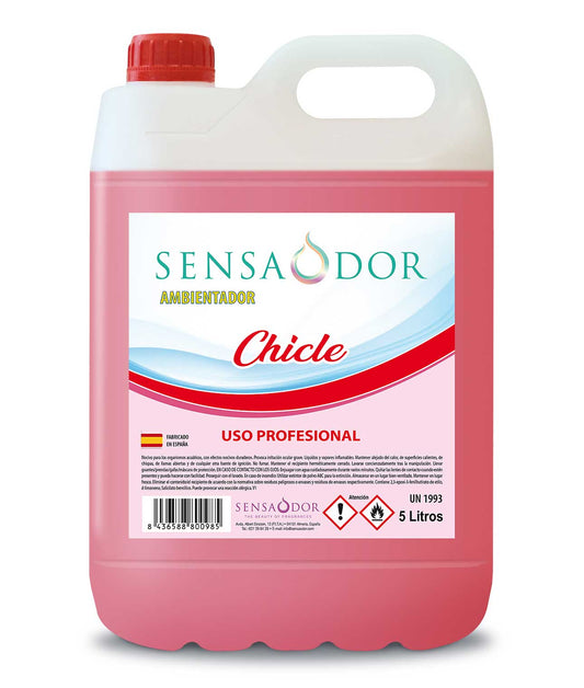 AMBIENTADOR CON OLOR A CHICLE 5L