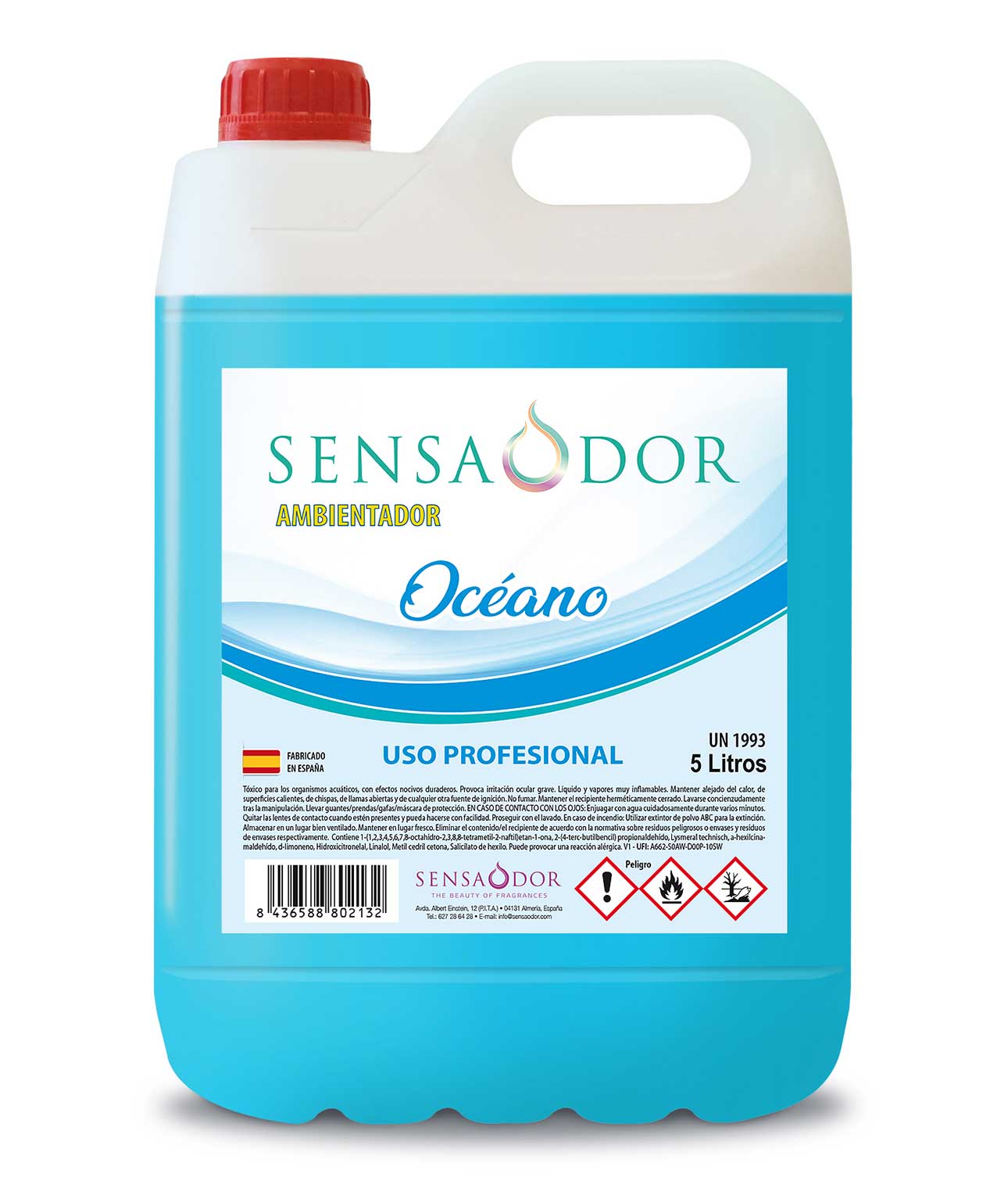 AMBIENTADOR CON OLOR A OCÉANO 5L