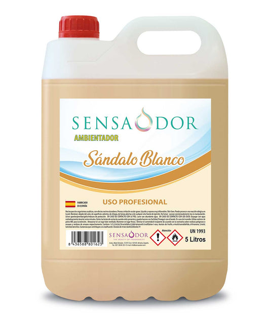 AMBIENTADOR CON OLOR A SÁNDALO BLANCO 5L