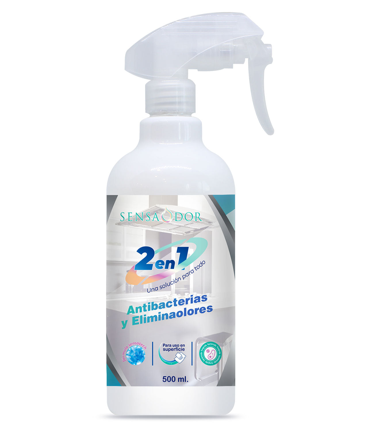 ANTIBACTERIAS Y ELIMINAOLORES 2 EN 1 500ML