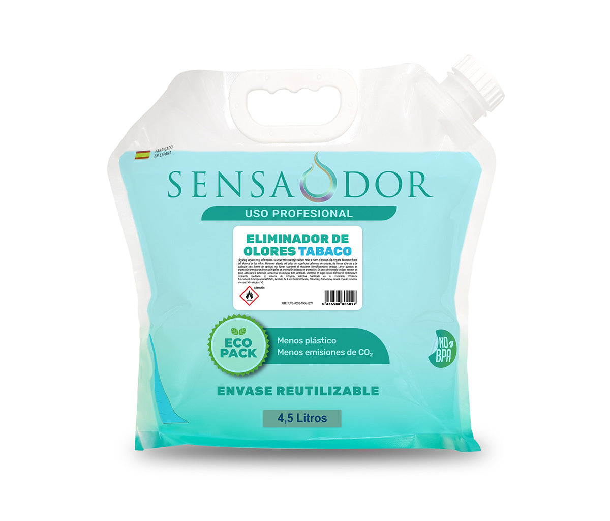 ANTITABACO - ELIMINADOR DE OLORES 5L