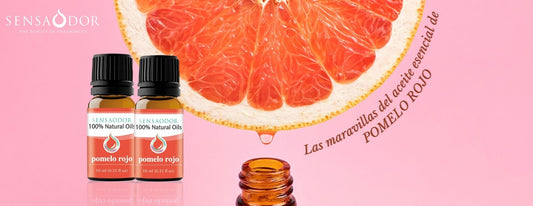 Las maravillas del aceite esencial de Pomelo rojo