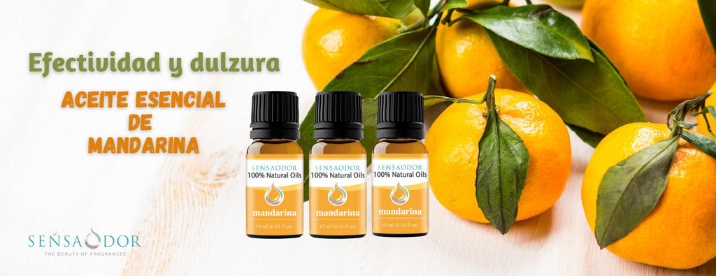 Aceite esencial de mandarina: eficacia y dulzura