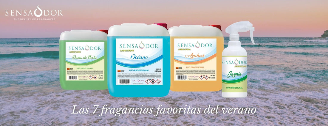 Las 7 fragancias  favoritas del verano