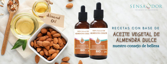 Remedios naturales con aceite vegetal de almendras