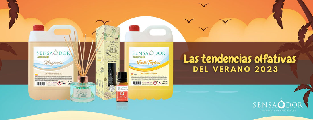 Las tendencias olfativas de Sensaodor para el verano 2023