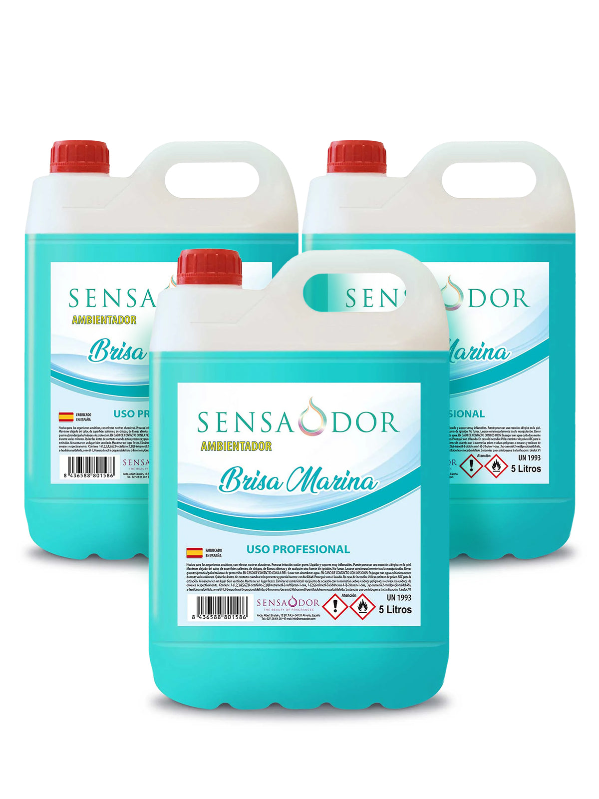 AMBIENTADOR CON OLOR A BRISA MARINA 5L