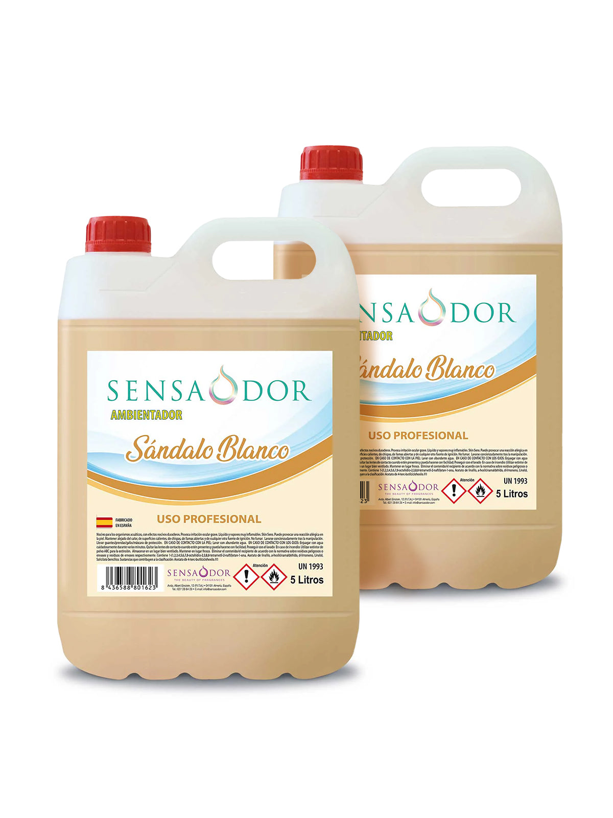 AMBIENTADOR CON OLOR A SÁNDALO BLANCO 5L