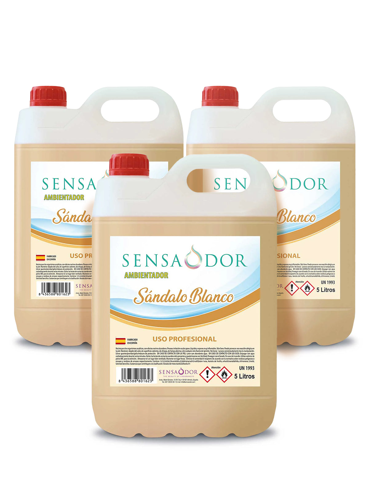 AMBIENTADOR CON OLOR A SÁNDALO BLANCO 5L