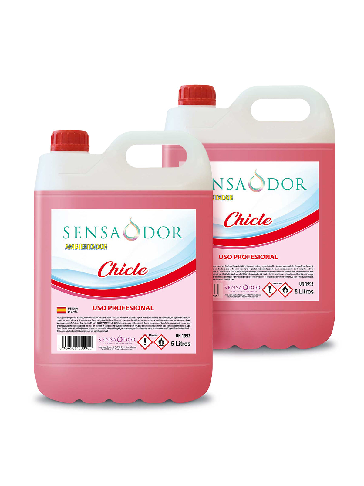 AMBIENTADOR CON OLOR A CHICLE 5L