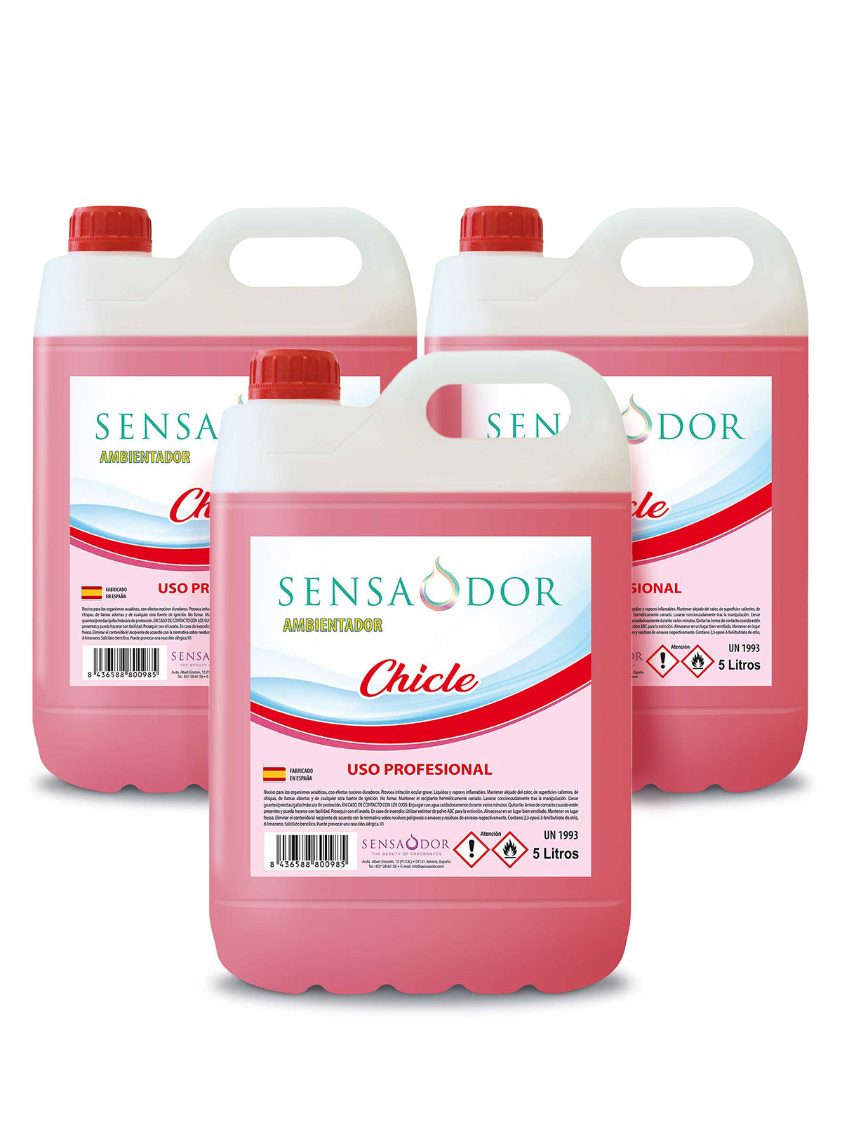 AMBIENTADOR CON OLOR A CHICLE 5L