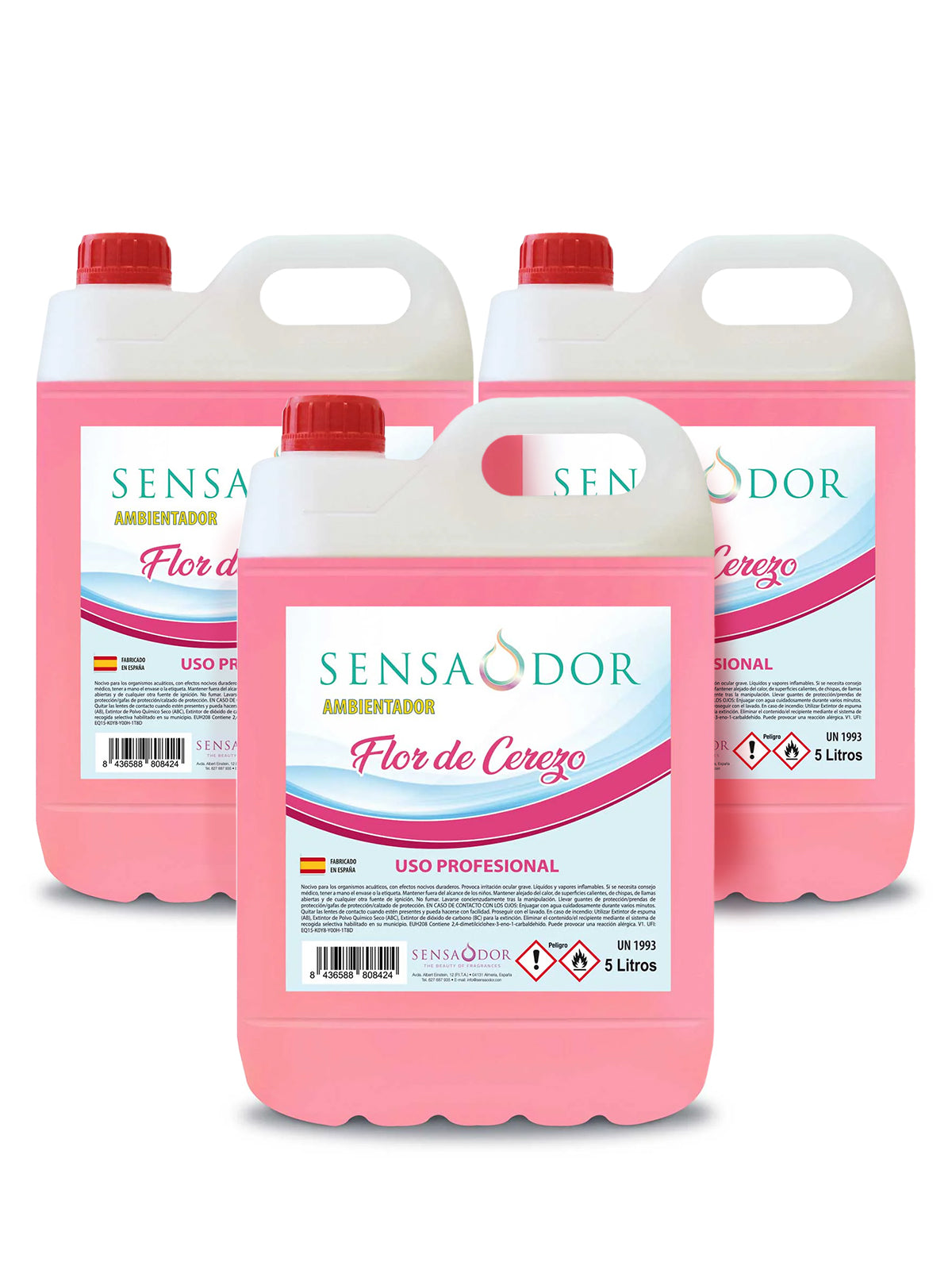 AMBIENTADOR CON OLOR A FLOR DE CEREZO 5L