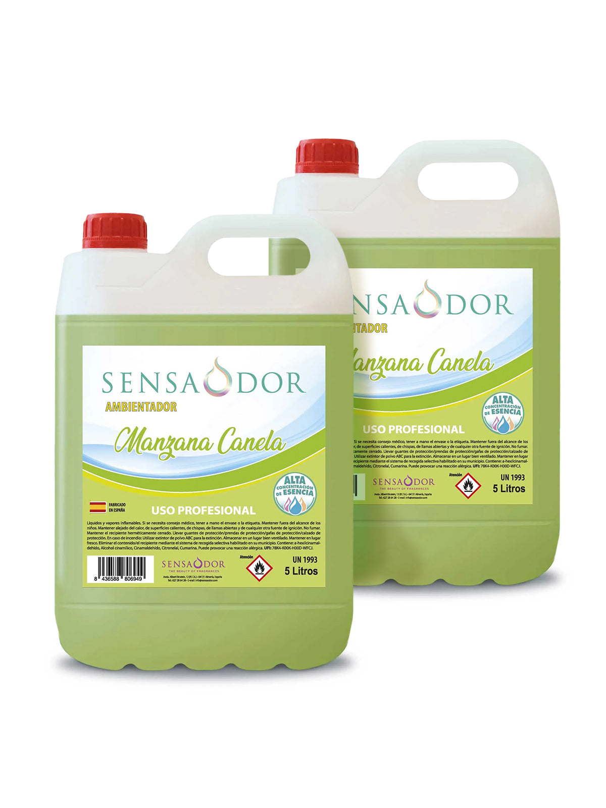 AMBIENTADOR CON OLOR A MANZANA CANELA 5L