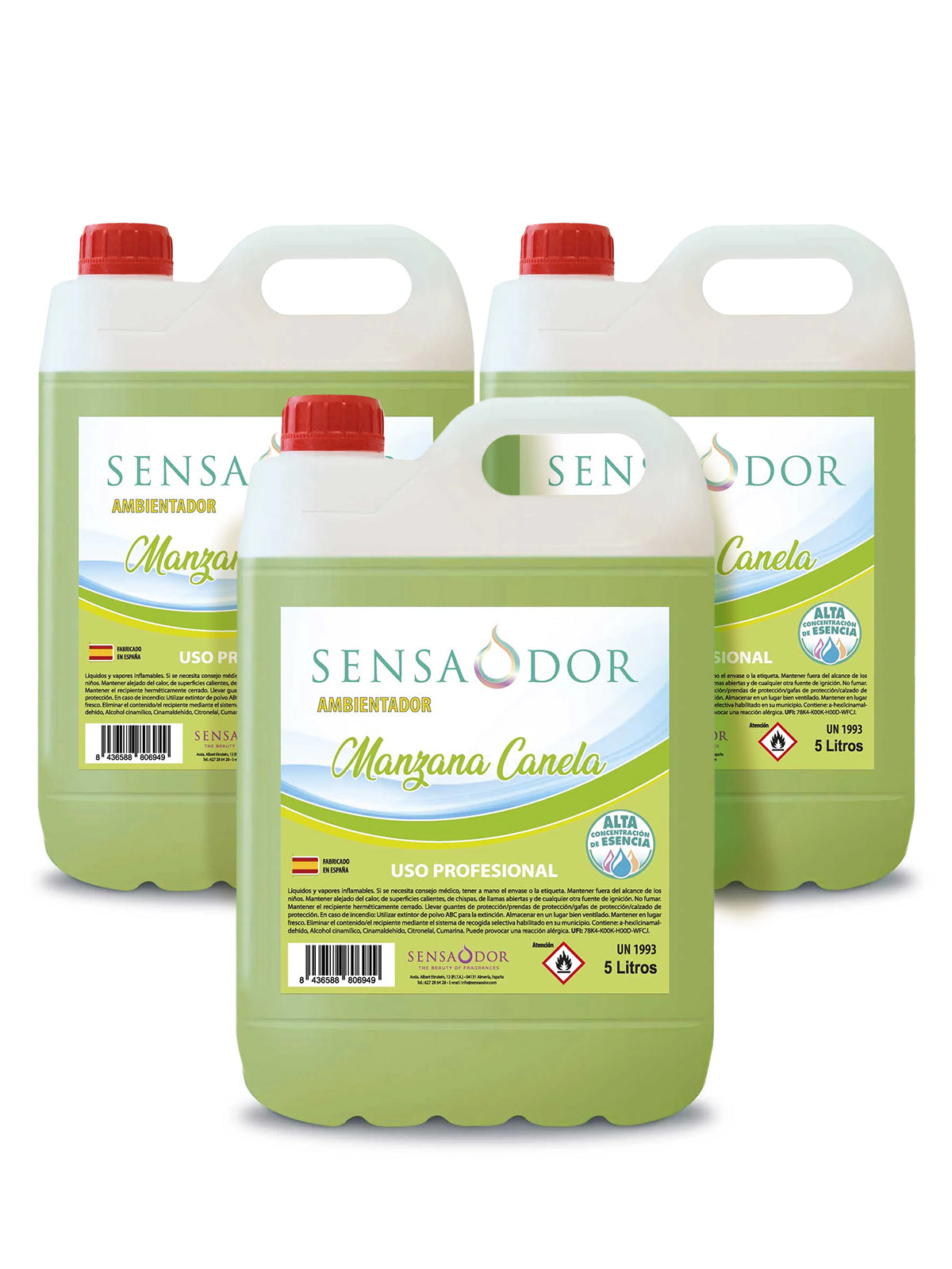 AMBIENTADOR CON OLOR A MANZANA CANELA 5L